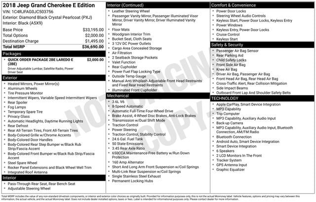 jeep grand cherokee 2018 1C4RJFAG0JC503756 image jeep grand cherokee 2018 1C4RJFAG0JC503756 image